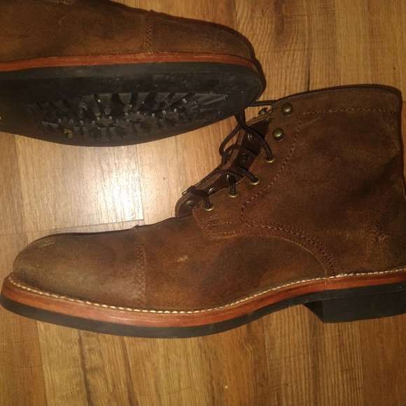 Trask Brown Leather Boots - Picture 5 of 10